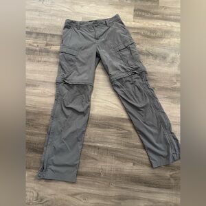 REI Gray Cargo Pants, Kids Medium 10-12